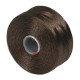 Brown S-Lon D Tex 45 beading cord Brown S-Lon D Tex 45 beading cord