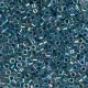 DBLC0058 Lined Light Blue Miyuki size 8/0 Hex Cut Miyuki Delica Beads, Colour Code 0058, approx 5.2g