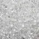 DBL0201 White Pearl Opaque Luster Size 8/0 Miyuki Delica Beads, Colour Code 0201, 5.2g approx.