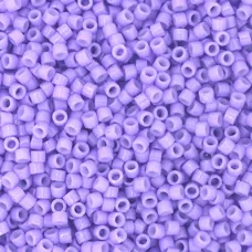 DB2138 Duracoat Opaque Dyed Light Purple, Size 11/0 Miyuki Delica Beads, 5.2g ap...