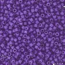 DB2140 Duracoat Opaque Dyed Dark Mauve, Size 11/0 Miyuki Delica Beads, 50gm bag