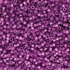 Satin Metallic Purple Linea Beads, 30g Pack