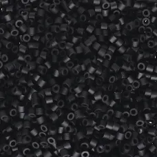 Black Matte Linea Beads, 30g Pack