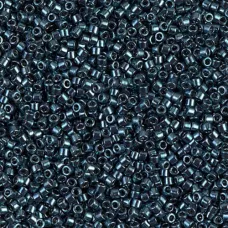 DB0451 Galvanised Dark Steel Blue, Size 11/0 Miyuki Delica Beads, 5.2g approx.