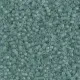 DB0385 Matte Sea Glass Green, Size 11/0 Miyuki Delica Beads, 5.2g approx.