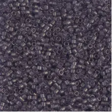 DB0386 Matte Transparent Dried Lavender Luster, Size 11/0 Miyuki Delica Beads, 5.2g approx. DB0386 Matte Transparent Dried Lavender Luster, Size 11/0 Miyuki Delica Beads, 5.2g approx.