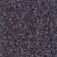 DB0386 Matte Transparent Dried Lavender Luster, Size 11/0 Miyuki Delica Beads, 5.2g approx.