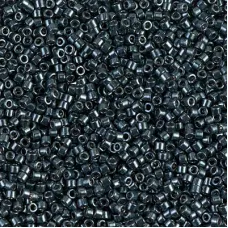 DB0465 Galvanised Midnight Blue, Size 11/0 Miyuki Delica Beads, 5.2g approx. DB0465 Galvanised Midnight Blue, Size 11/0 Miyuki Delica Beads, 5.2g approx.