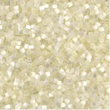 DB0672 Ivory Silk Satin, Size 11/0 Miyuki Delica Beads, 5.2g approx. DB0672 Ivory Silk Satin, Size 11/0 Miyuki Delica Beads, 5.2g approx.