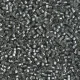 DB0697 Grey Semi-Matt Silver Lined Dyed, Size 11/0 Miyuki Delica Beads, wholesale pack of 50g approx.