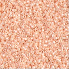 DB1532 Light Peach Ceylon Opaque, Size 11/0 Miyuki Delica Beads, 5.2g DB1532 Light Peach Ceylon Opaque, Size 11/0 Miyuki Delica Beads, 5.2g
