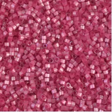 DB1807 Rose Dyed Satin Silk, Size 11/0 Miyuki Delica Beads, 5.2g approx.