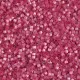 DB1807 Rose Dyed Satin Silk, Size 11/0 Miyuki Delica Beads, 5.2g approx.