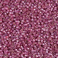 DB1840 Hot Pink Galavnised duracoat size 11/0 Miyuki Miyuki Delica Beads, 5.2g a...