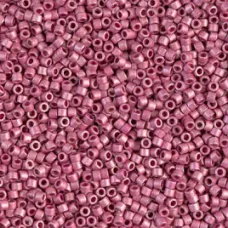 DB1840F Hot Pink Galavnised matte duracoat size 11/0 Miyuki Miyuki Delica Beads,...