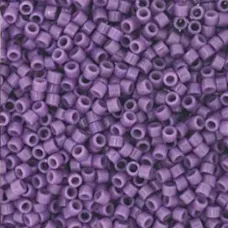 DB2139 Opaque Dark Orchid Duracoat 11/0 Miyuki Delica Beads, 5.2g approx. DB2139 Opaque Dark Orchid Duracoat 11/0 Miyuki Delica Beads, 5.2g approx.