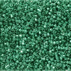 DB2506 Dark Aqua Green Galvanised Duracoat, size 11/0 Miyuki Miyuki Delica Beads, 5.2g approx. DB2506 Dark Aqua Green Galvanised Duracoat, size 11/0 Miyuki Miyuki Delica Beads, 5.2g approx.