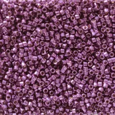 DB2508 Purple Orchid Galvanised Duracoat, size 11/0 Miyuki Miyuki Delica Beads, 50g wholesale bag DB2508 Purple Orchid Galvanised Duracoat, size 11/0 Miyuki Miyuki Delica Beads, 50g wholesale bag
