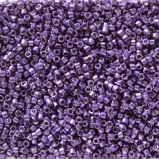 DB2509 Dark Lilac Galvanised Duracoat, size 11/0 Miyuki Miyuki Delica Beads, 5.2g approx. DB2509 Dark Lilac Galvanised Duracoat, size 11/0 Miyuki Miyuki Delica Beads, 5.2g approx.