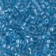 DBL0905 Sparkling Aqua Lined Crystal, Approx. 5.2gr, Size 8/0 Miyuki Delica Beads, Colour Code 0905