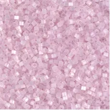 DB0675 Pale Rose Silk Satin, Size 11/0 Miyuki Delica Beads, 5.2g approx. DB0675 Pale Rose Silk Satin, Size 11/0 Miyuki Delica Beads, 5.2g approx.