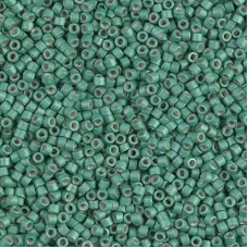 DB1171 Galvanized Matte Dark Mint, Size 11/0 Miyuki Delica Beads, 5.2g approx.