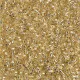 DB1212 Crystal Ivory Silver Lined, Size 11/0 Miyuki Delica Beads, 5.2g approx.