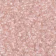 DB1223 Transparent Pink Mist Luster, Size 11/0 Miyuki Delica Beads, 50g Wholesale Pack