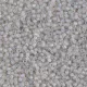 DB1286 Matte Transparent Grey Mist AB, Size 11/0 Miyuki Delica Beads, 5.2g approx.