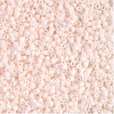 DB1510-1 Matted Opaque Bisque White, Size 11/0 Miyuki Delica Beads, 5.2g approx.