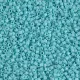 DB1595 Matted Opaque Sea Opal AB, Size 11/0 Miyuki Delica Beads, 5.2g approx.