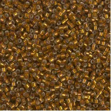 DB1682 Silver Lined Glazed Dark Honey, Size 11/0 Miyuki Delica Beads, 5.2g approx. DB1682 Silver Lined Glazed Dark Honey, Size 11/0 Miyuki Delica Beads, 5.2g approx.