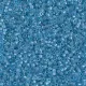 DB1761 Sparkling Sky Blue Lined Opal AB, Size 11/0 Miyuki Delica Beads, 5.2g approx.