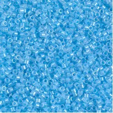 DB2039 Luminous Ocean Blue, Size 11/0 Miyuki Delica Beads, 5.2g approx.