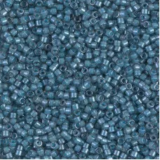 DB2054 Luminous Dusk Blue, Size 11/0 Miyuki Delica Beads, 50g Wholesale Pack