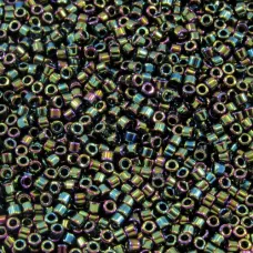 DBM0003 Miyuki  Miyuki Delica Beads Beads Green Iris, Size 10/0  Miyuki Delica B...