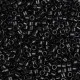 DB0010 Black Opaque, Size 11/0 Miyuki Delica Beads, 50gm bag