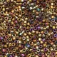 DB0029 Purple AB Metallic Gold, Size 11/0 Miyuki Delica Beads, 5.2g approx.