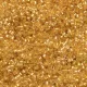 DB0033 Crystal Gold 24kt Lined, Size 11/0 Miyuki Delica Beads, 3.3g approx.