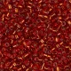DB0043 Red/Orange Silver Lined, Size 11/0 Miyuki Delica Beads, 5.2g approx.