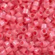 DB0070 Rose/Pink AB Lined-Dyed, Size 11/0 Miyuki Delica Beads, 5.2g approx.