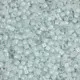 DB0078 Aqua mist lined crystal luster, Size 11/0 Miyuki Delica Beads, 5.2g approx.