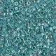 DB0079 Dark Aqua AB Lined-Dyed, Size 11/0 Miyuki Delica Beads, 5.2g approx.