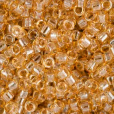 DB0101 Light Topaz Luster, Size 11/0 Miyuki Delica Beads, 5.2g approx. DB0101 Light Topaz Luster, Size 11/0 Miyuki Delica Beads, 5.2g approx.