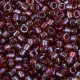 DB0104 Raspberry AB Gold Luster, Size 11/0 Miyuki Delica Beads, 50gm bag