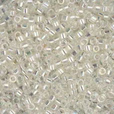 DB0109 Cream AB Luster, Size 11/0 Miyuki Delica Beads, 5.2g approx. DB0109 Cream AB Luster, Size 11/0 Miyuki Delica Beads, 5.2g approx.