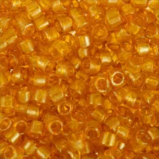 DB0119 Transparent Honey Luster, Size 11/0 Miyuki Delica Beads, 5.2g approx.