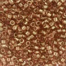 DB0121 Light Topaz Gold Luster, Size 11/0 Miyuki Delica Beads, 5.2g approx.