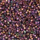 DB0128 Plum Gold Luster, Size 11/0 Miyuki Delica Beads, 5.2g approx. 