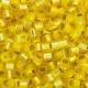DB0145 Yellow Silver Lined, Size 11/0 Miyuki Delica Beads, 5.2g approx.